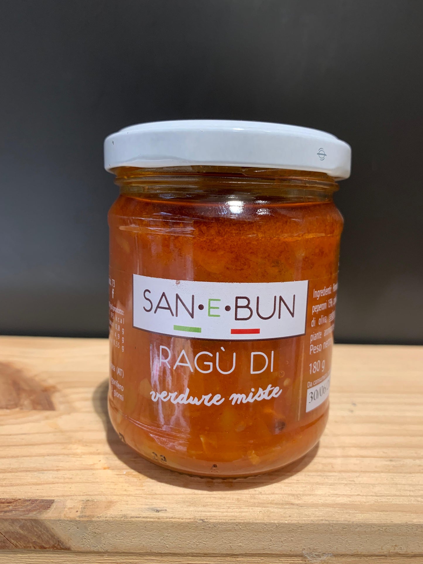 Ragú di verdure miste